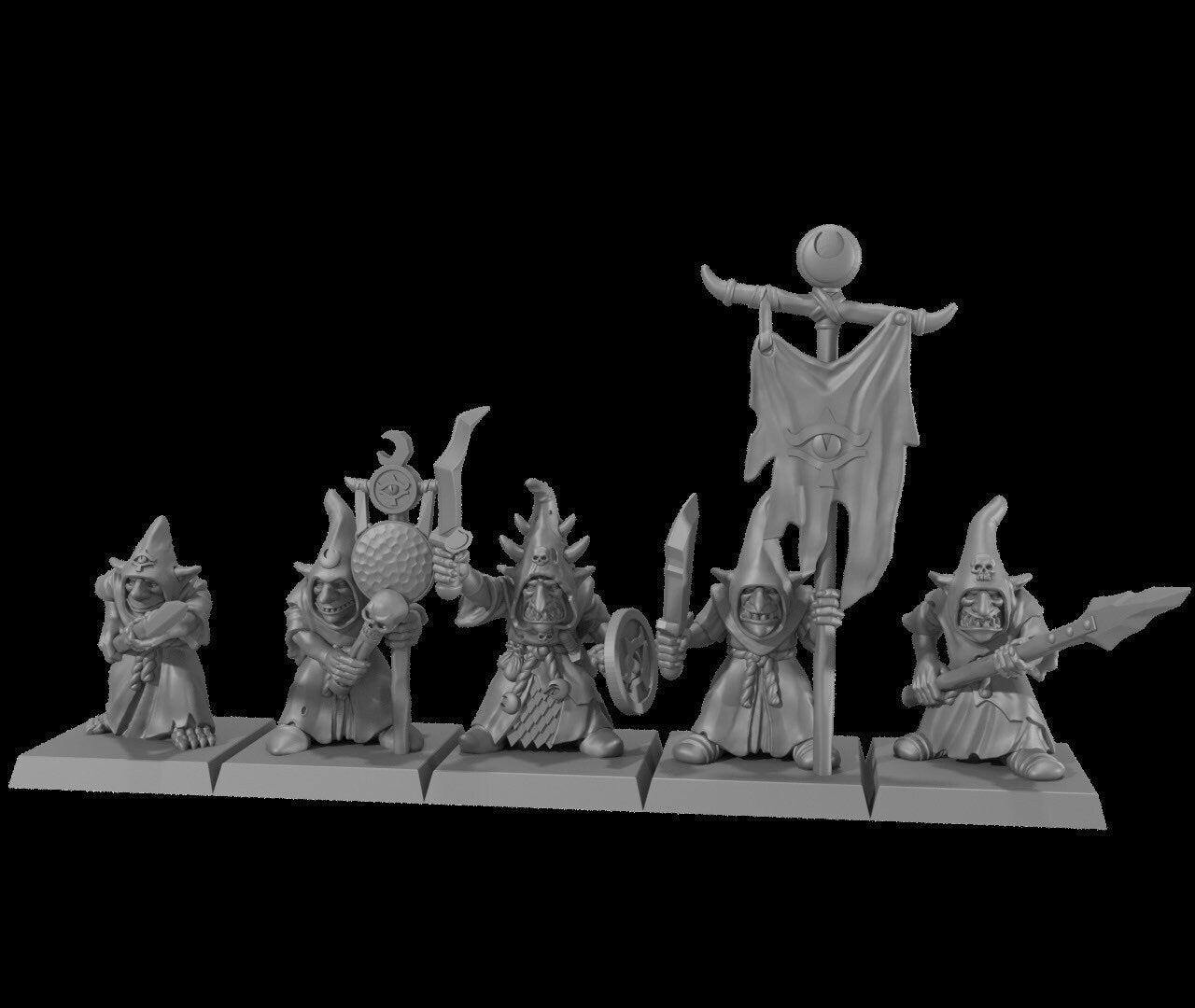 Night Goblin unit 28mm oldhammer