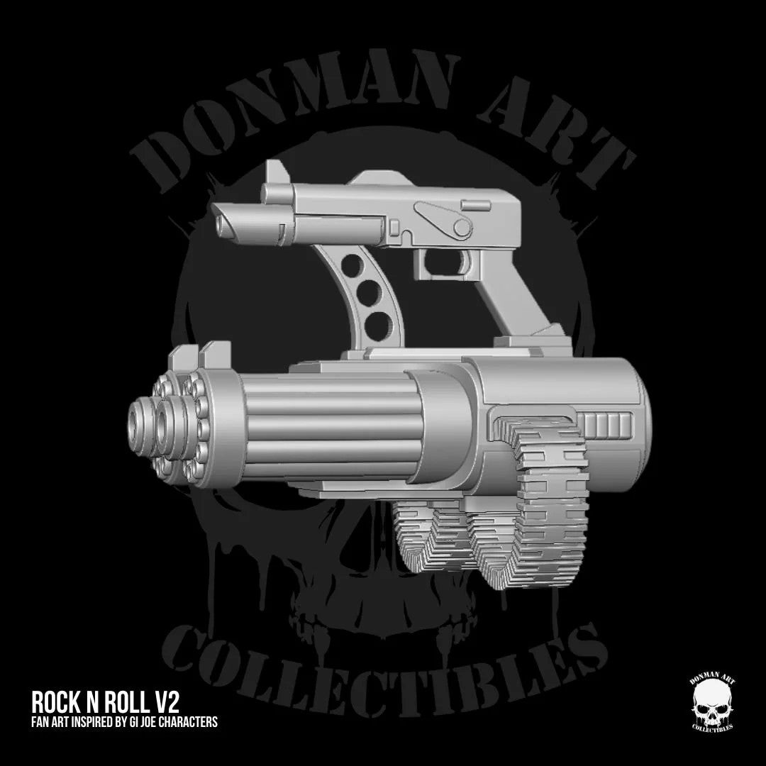 Rock N Roll V2 Set 1:12 Toy Accessory custom action figures.