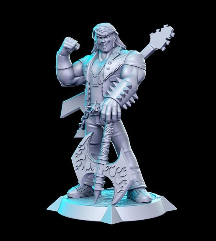 Western RPG Vol 4 Full Set DnD Miniature, Tabletop RPG DnD Mini, D&D Figurines,