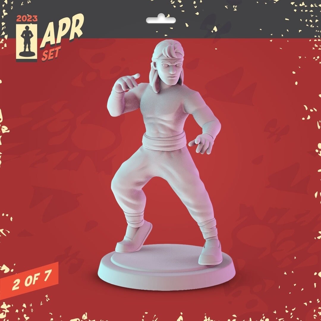 Mortal Kombat Miniatures Set: 36mm Resin Dioramas - Pop Minis