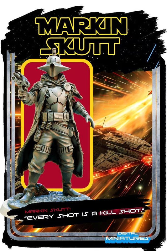 Markin Skutt Scum and Villainy 32mm Minis tabletop gaming, DnD 5E Star Wars Leg