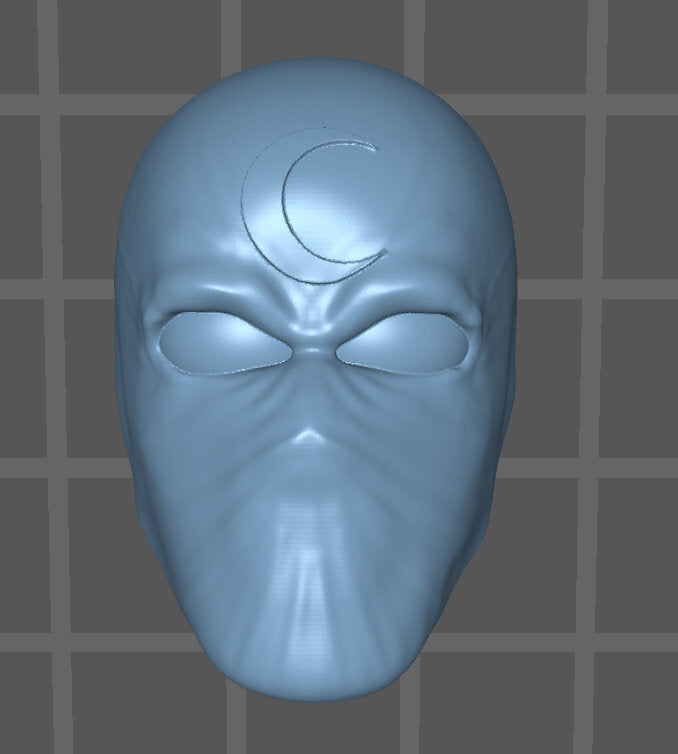 Moon Knight 3D printed head sculpt Marvel Legends 1/12 scale head