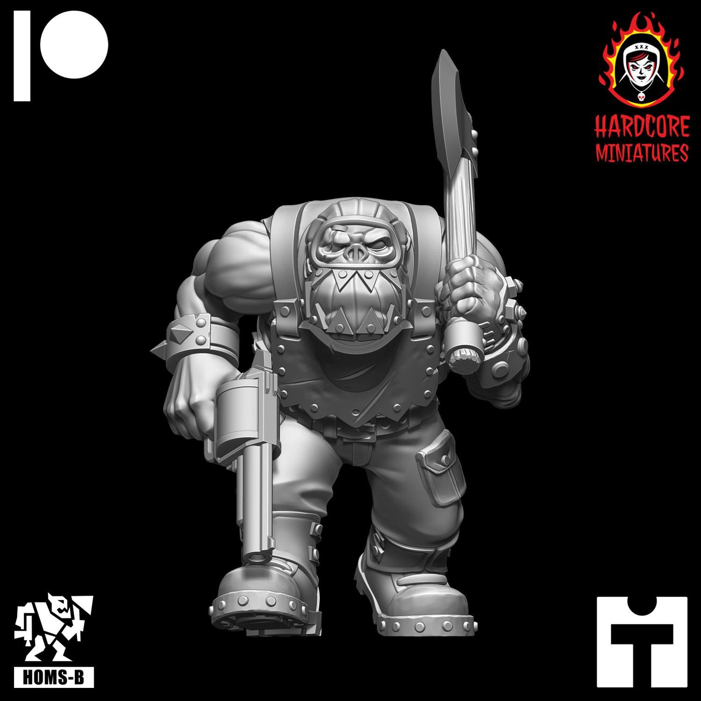 Brit Orcs Trench Raiders Slugga Boyz 28mm army builder set 1 3d printed minis t