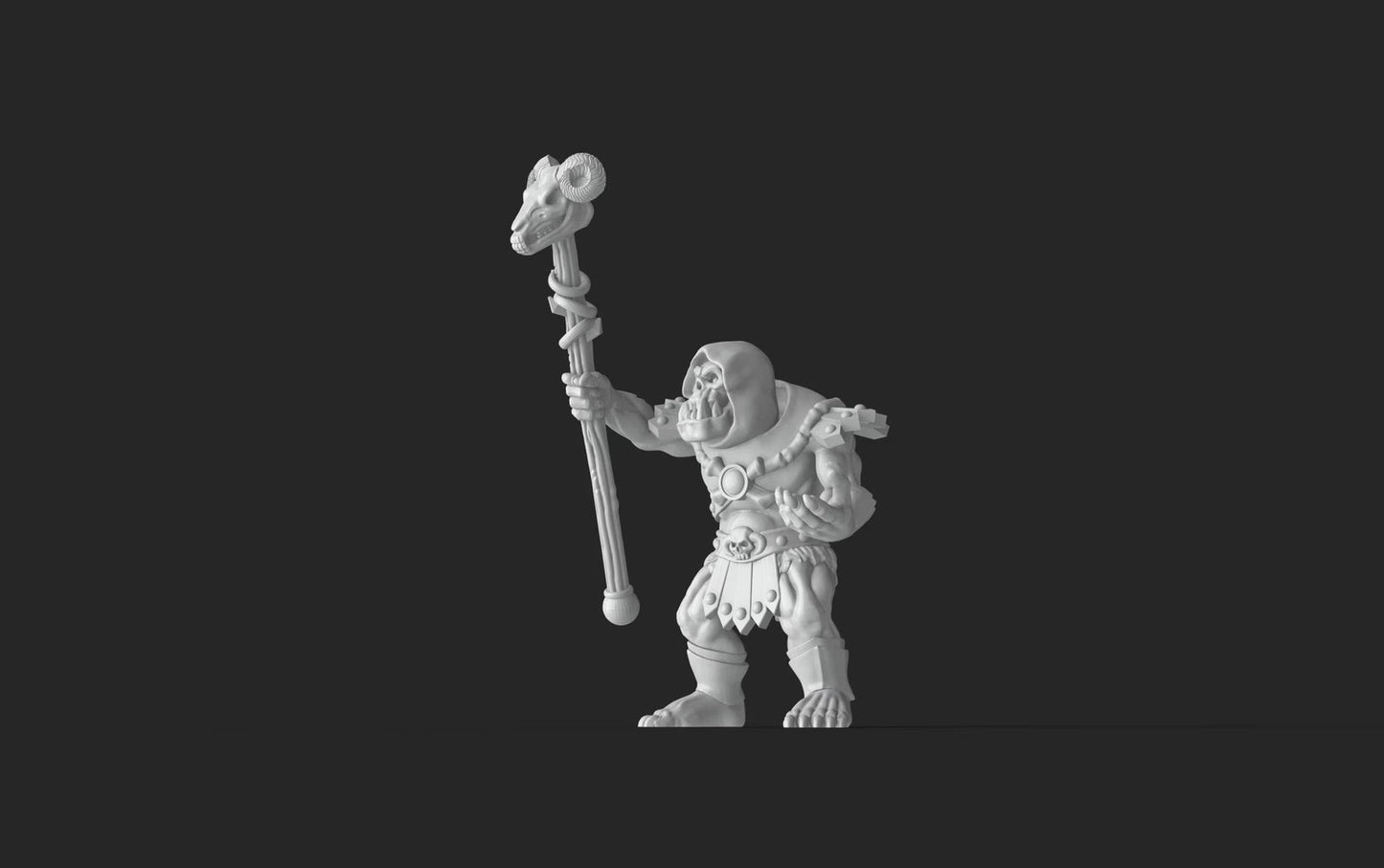 Skeletorc  : 32mm table top mini army build oldhammer