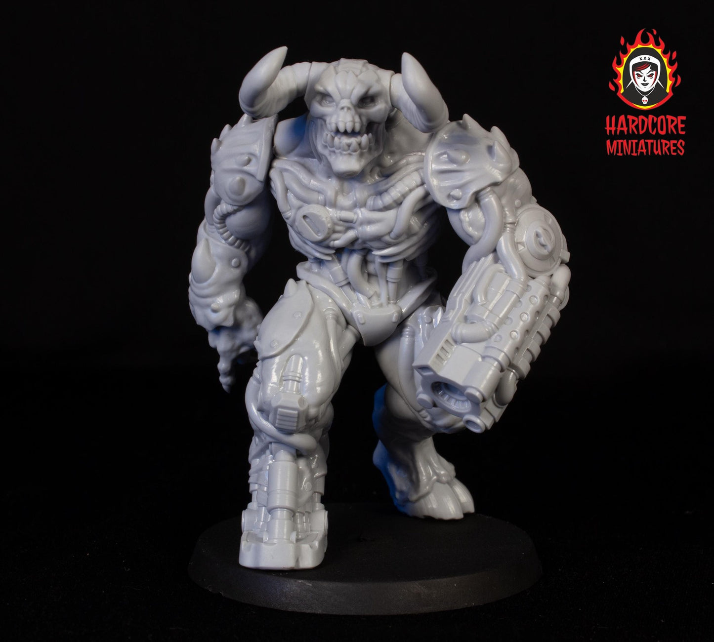 Doom Cyberdemon 32mm dnd miniature doom video game Cyber Demon
