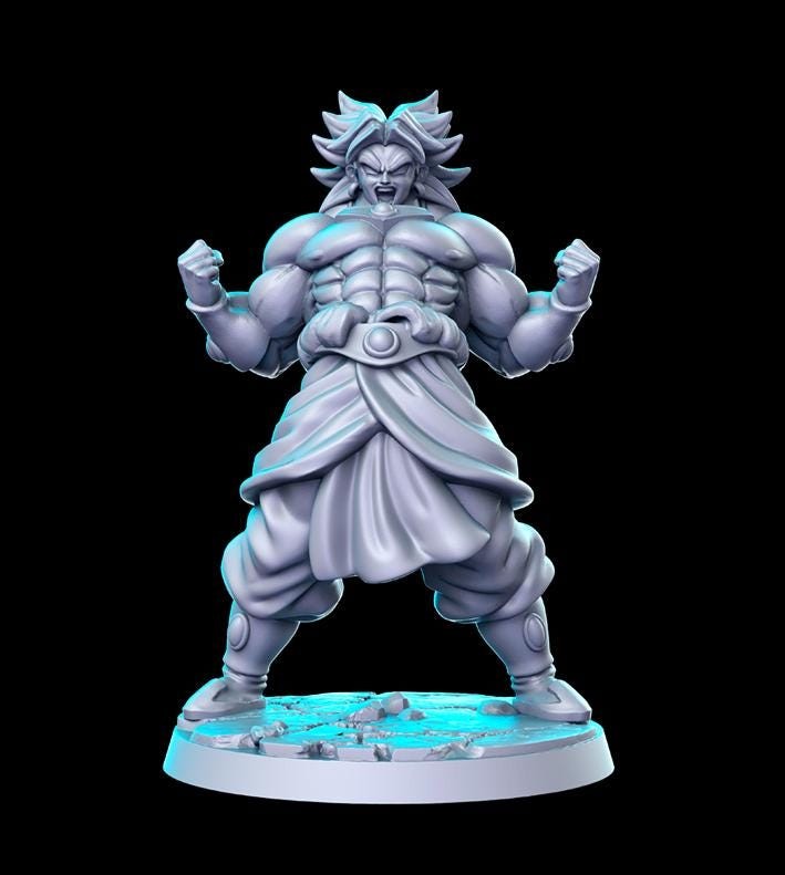 Anime Series Vol 1 Full Set DnD Miniature, Tabletop RPG DnD Mini, D&D Figurines
