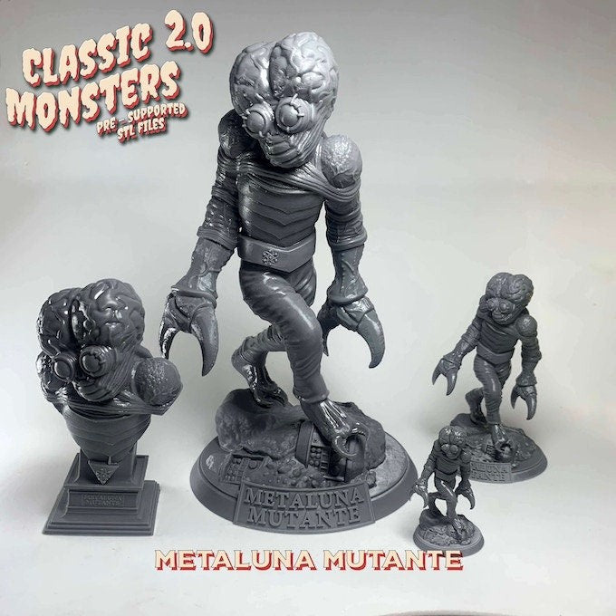 Metaluna | Alien Miniature | Heroes & Beasts | Classic Movie Monsters | DnD | T