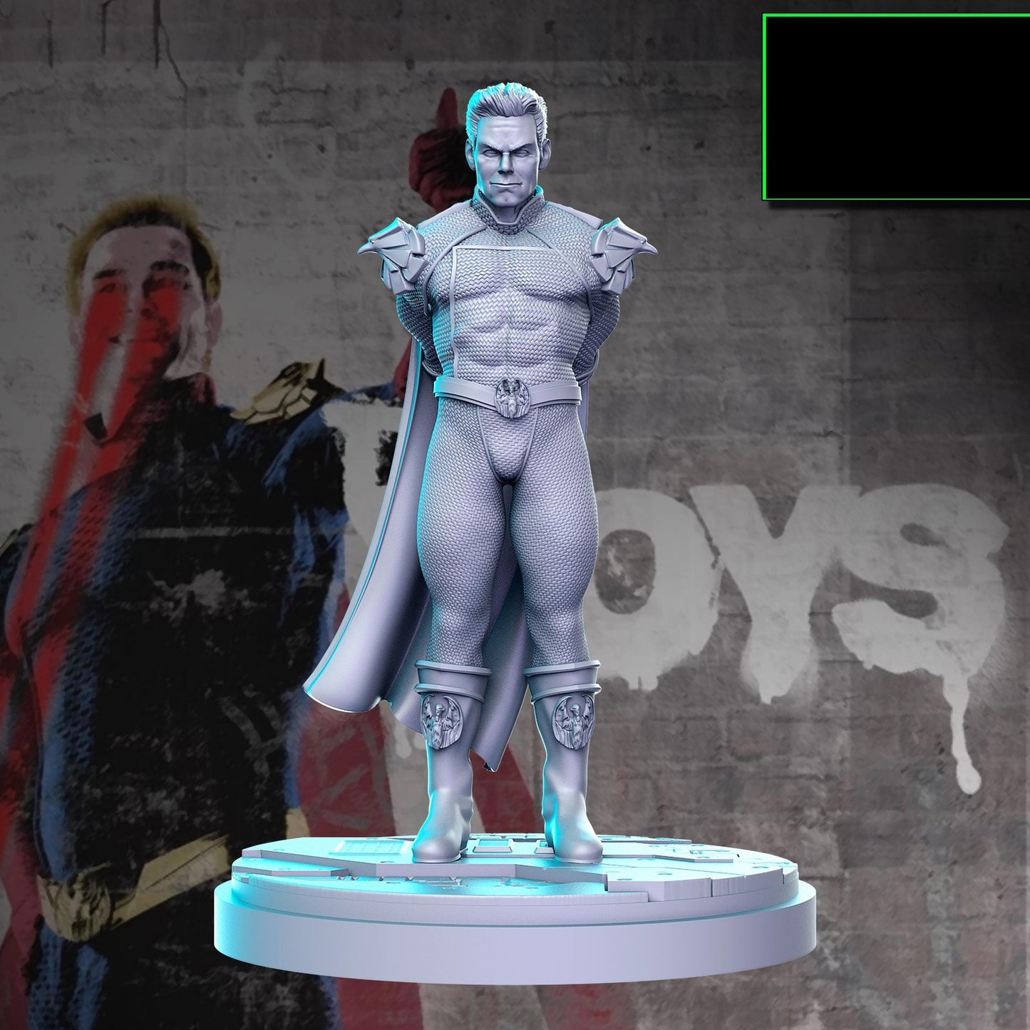 The Boys Superhero | RN Estudio 40mm Tabletop mini Homelander | Billy Butcher |