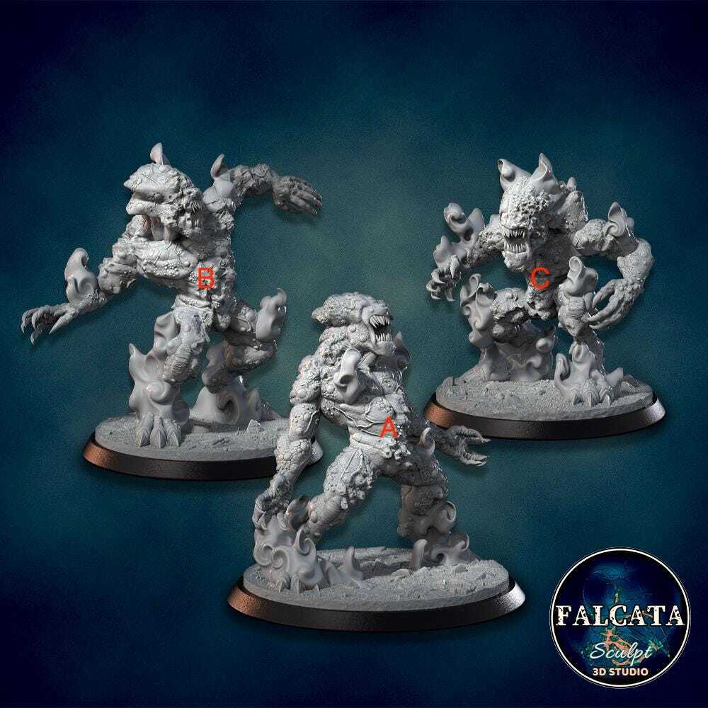 DIMENSIONAL SHAMBLERS -- Arkham's Nightmare DnD 32mm lovecraft Cthulhu Horr