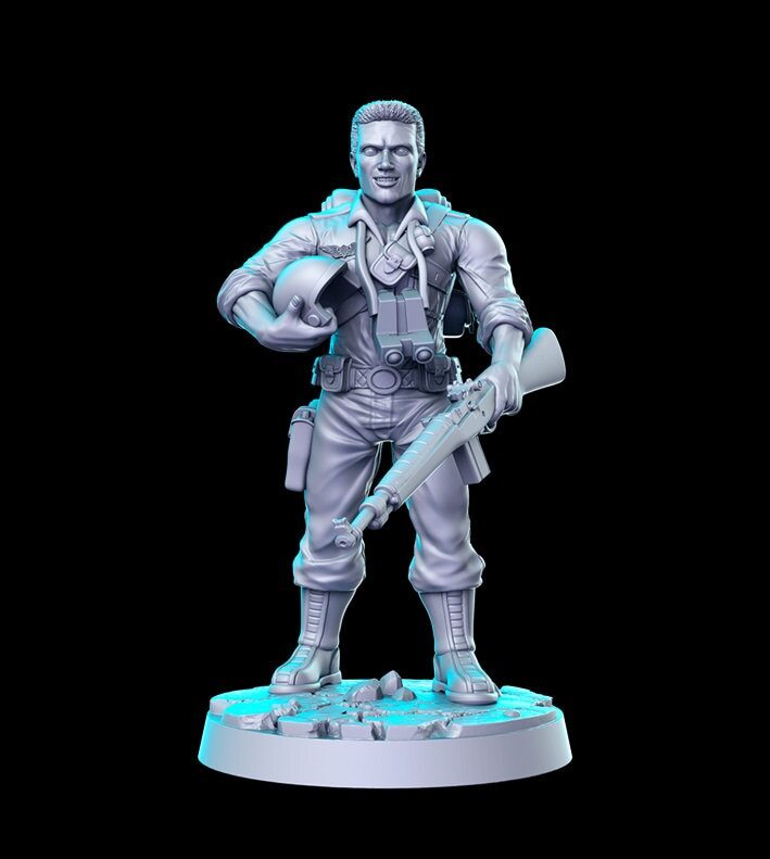 good guy leader - 35mm Scale DnD Miniature | Dungeons and Dragons | RN Estudio