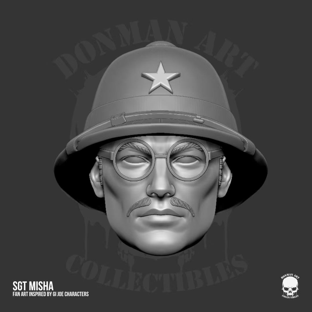seargent Misha Set 1:12 Toy Accessory custom action figures.