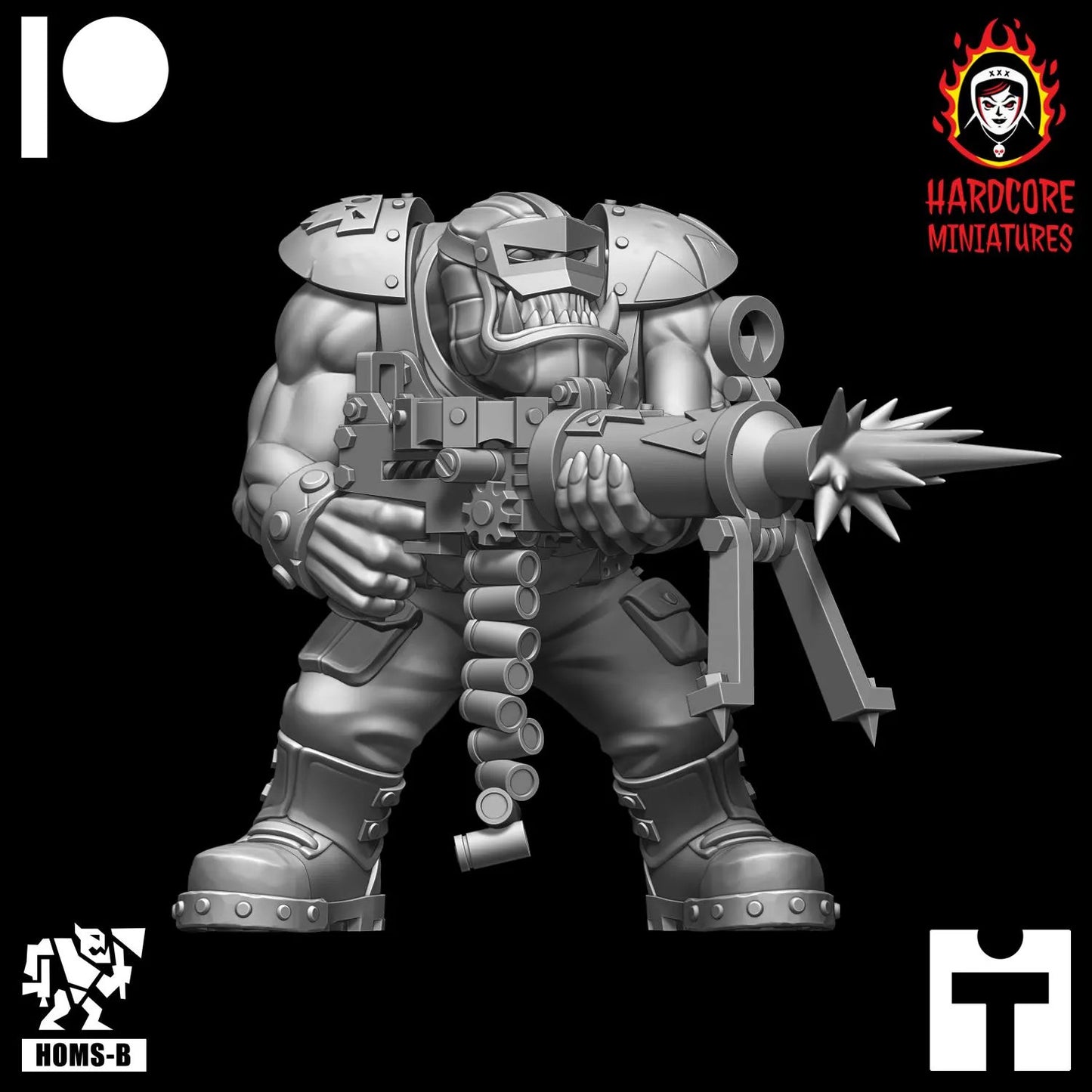 Brit Orcs Trench Raiders Slugga Boyz 28mm army builder set 1 3d printed minis t