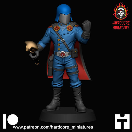 Snake Commander 32mm army builder set 1 3d printed minis tabletop hardcore mini