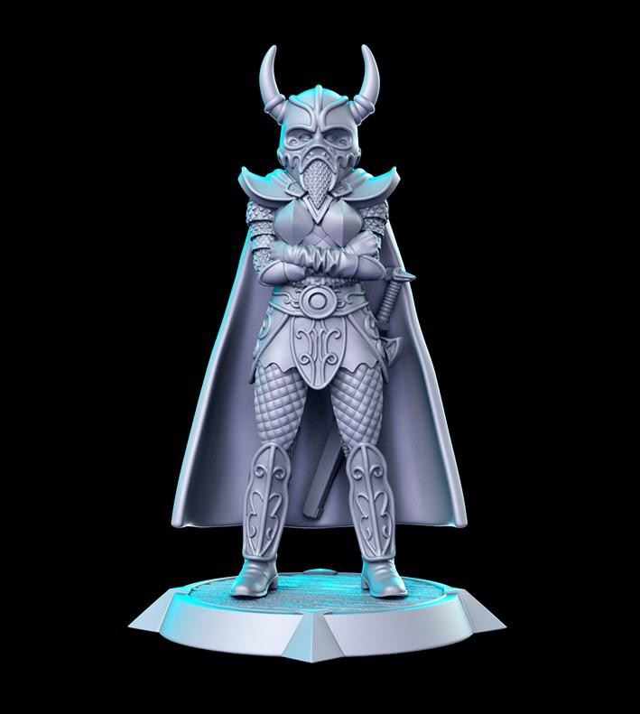 Western RPG Vol 5 Full Set DnD Miniature, Tabletop RPG Mini, D&D Figurines, Fan