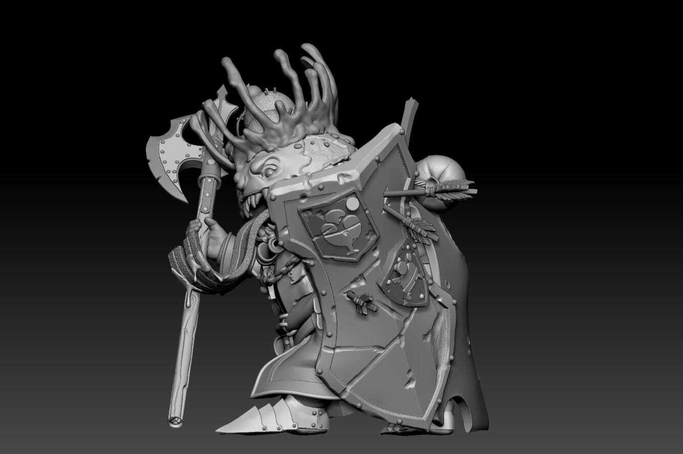 Sir Bad Mix -- Food Fight! tabletop gaming DnD 32mm | 75MM