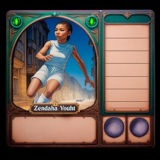ZENDAHA YOUHT -- Arkham's Nightmare DnD 32mm lovecraft horror Zendaya 2