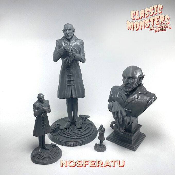 Nosferatu | Vampire Miniature | Heroes & Beasts | Classic Movie Monsters | DnD