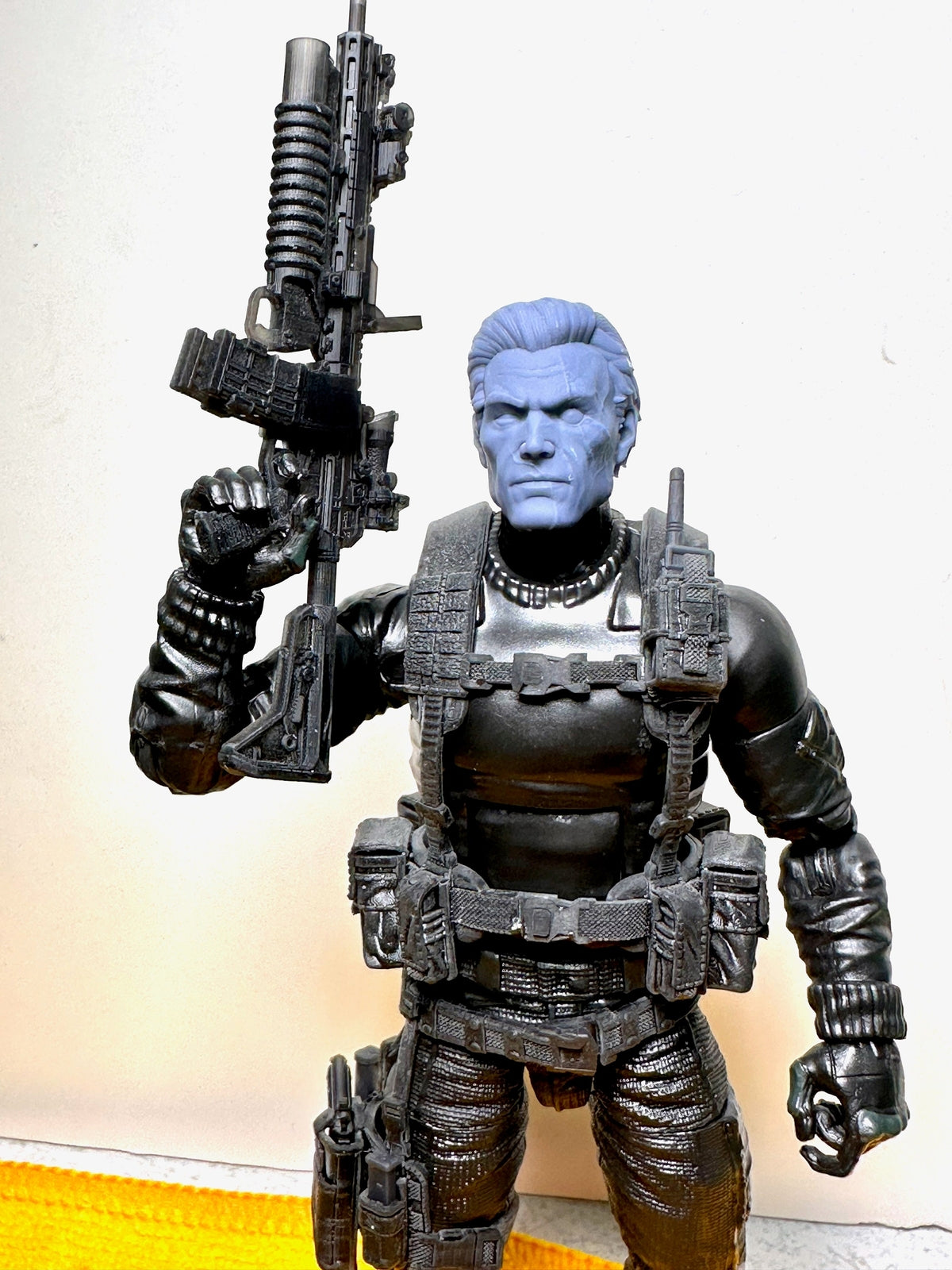 Snake Eyes Unmasked head GI Joe classified 1:12 mezco marvel legend action figu