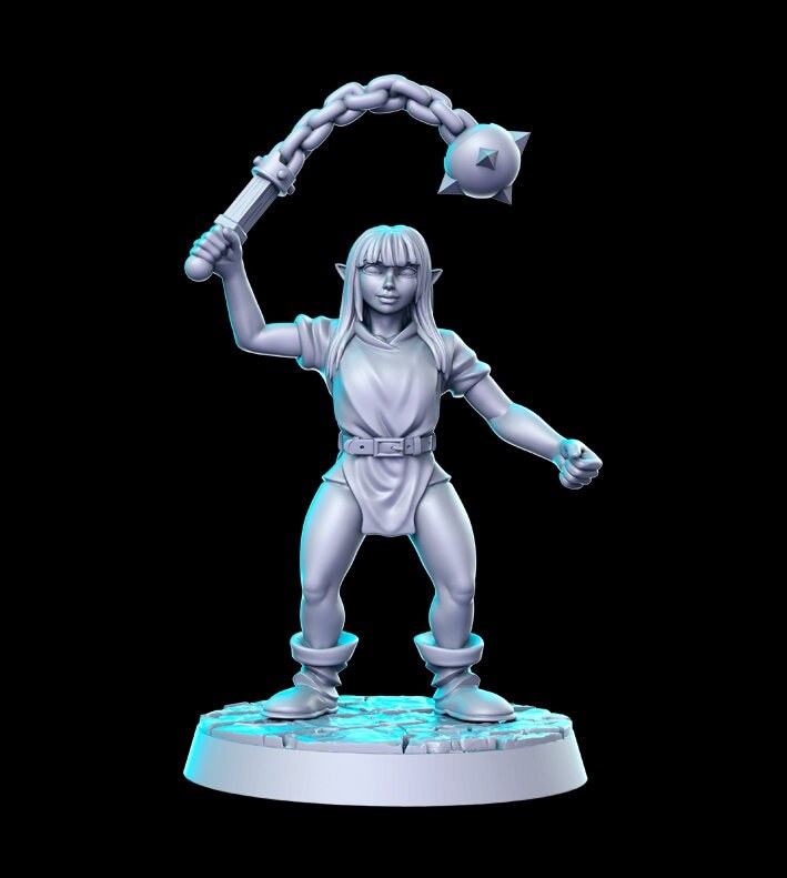 HeroQuest female Goblin 4 styles - Miniatures Unpainted 32mm Dungeons and Drago