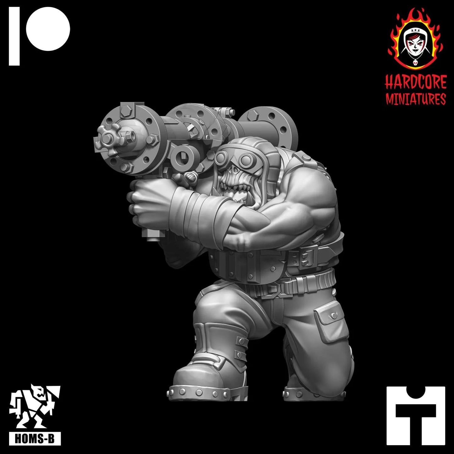 Brit Orcs Trench Raiders Slugga Boyz 28mm army builder set 1 3d printed minis t