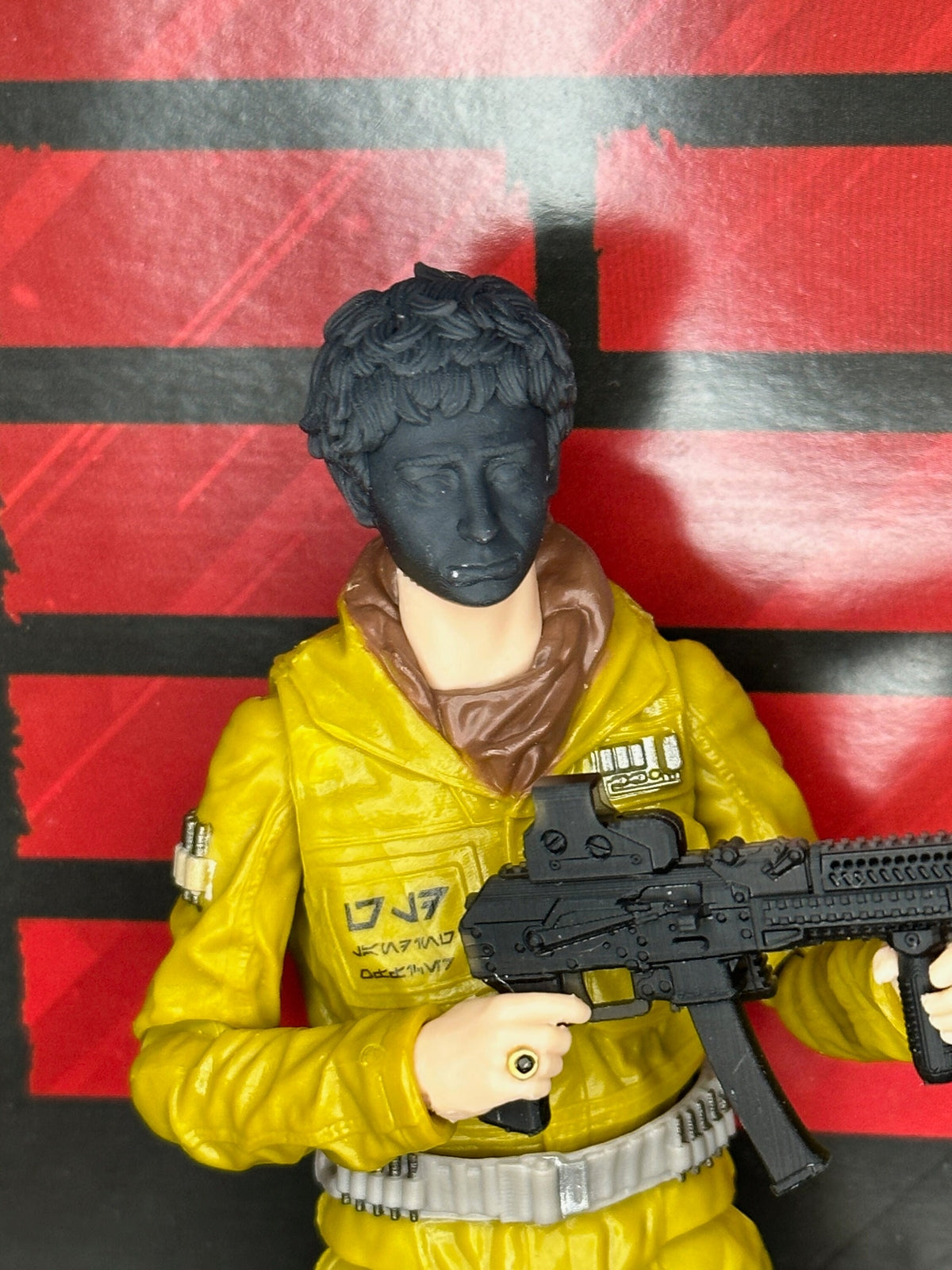 not Morty Smith 1/12 scale head unpainted GI Joe Classified, mezco, neca, black
