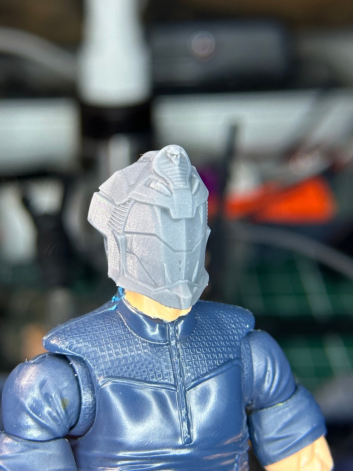 Snake Commander inspired by GI Joe Classified GI Joe Classified 1/12 scale head