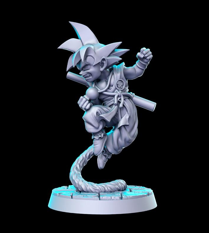 Anime Series Vol 7 Full Set DnD Miniature, Tabletop RPG DnD Mini, D&D Figurines