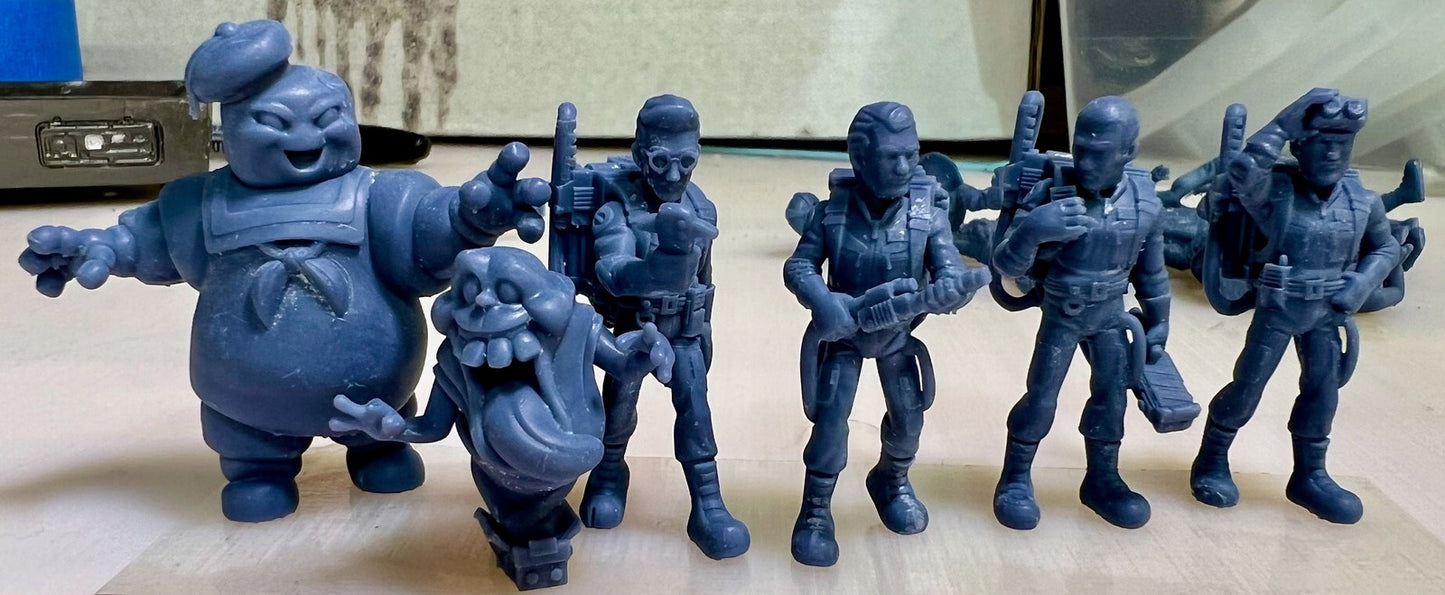 Ghostbusters 36mm scale Miniatures - set of 6 x 36mm, tabletop RPGs. Designed b