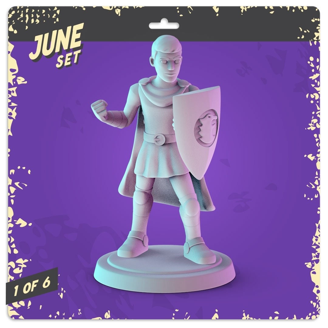 D&D Cartoon Miniatures: 7 x 36mm Diorama Set by Pop Minis