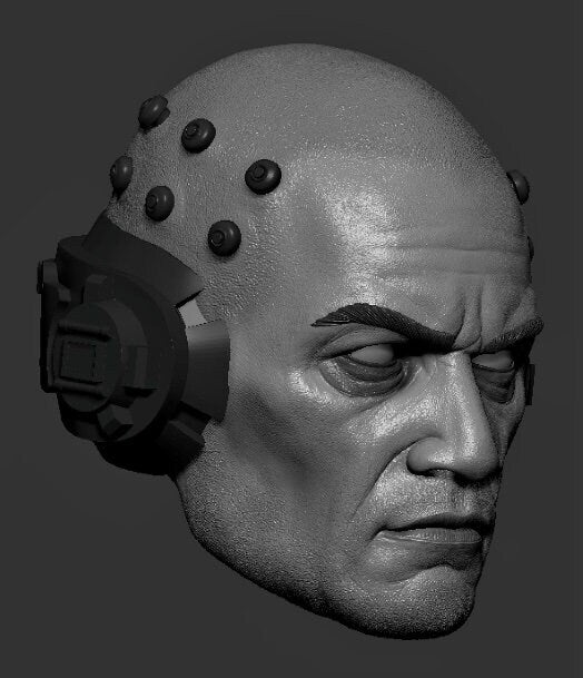 Echo, Star Wars Bad Batch inspired head sculpt 1:12 6inch Star Wars Black Serie