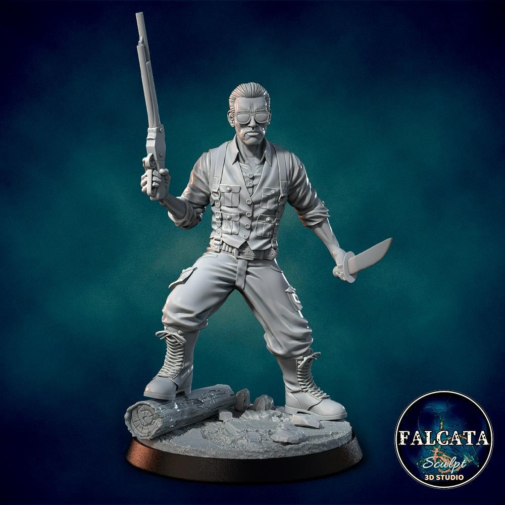 ARNULD SCHWARZENBERG -- Arkham's Nightmare DnD 32mm terminator 2