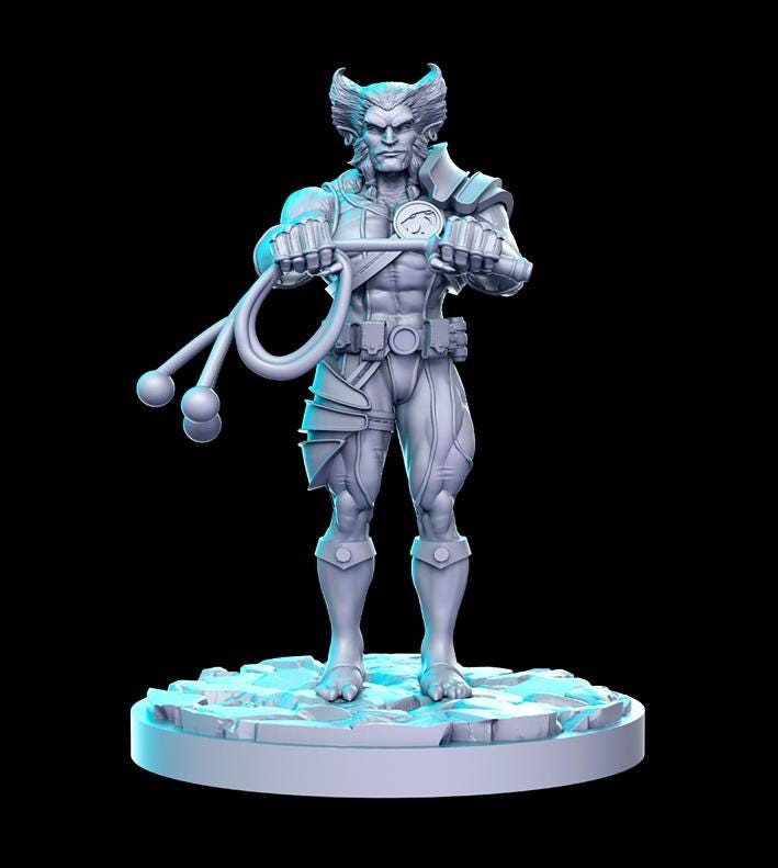 Thundercats DnD Miniature Set: Tabletop RPG Figurines, RN Estudio