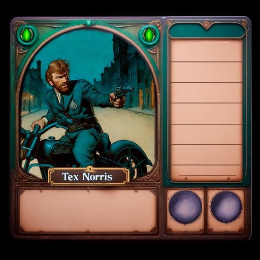 Tex Norris -- Arkham's Nightmare DnD 32mm lovecraft horror not Chuck Norris 2