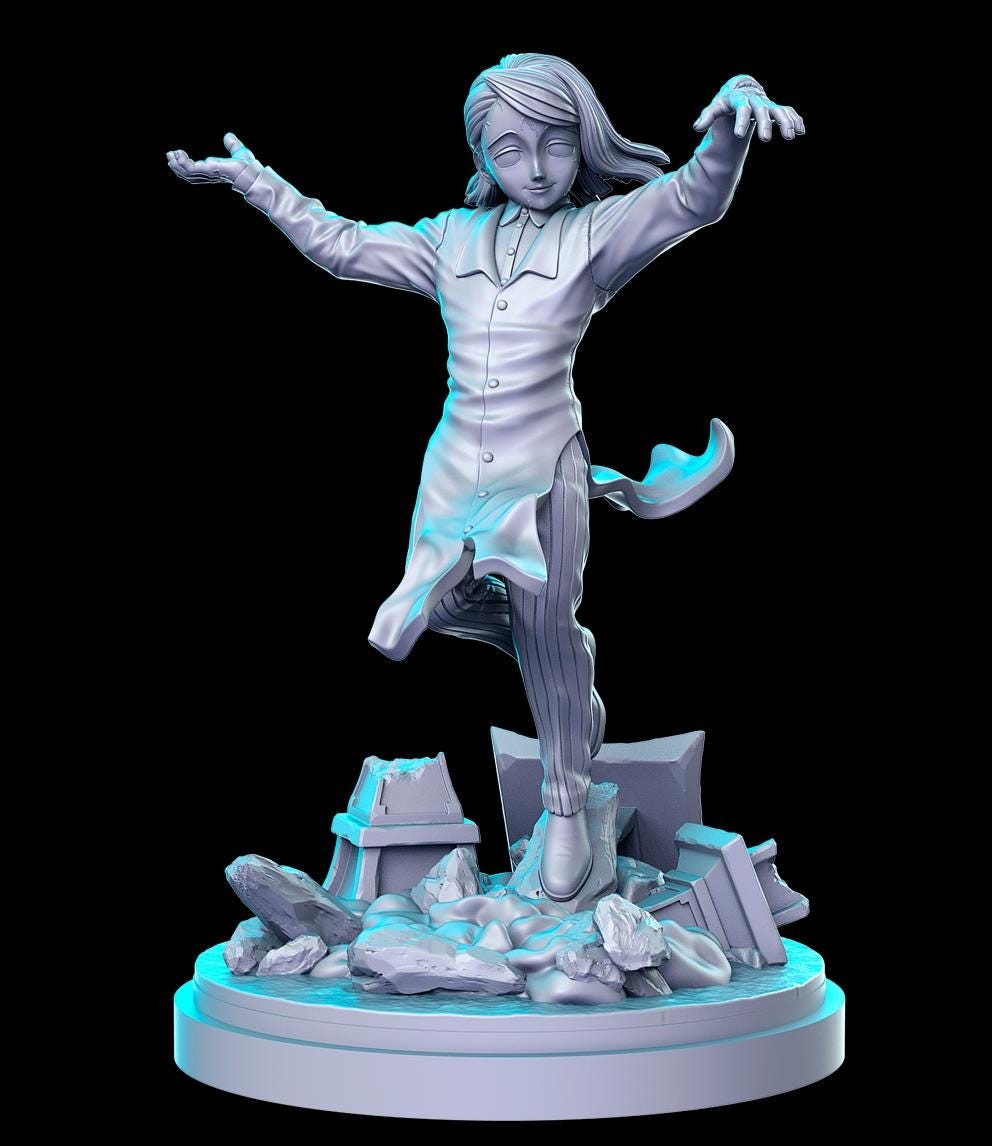 Anime DnD Miniature Set: Fantasy Tabletop RPG Figures, RN Estudio