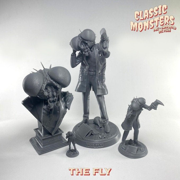 The Fly | Monster Miniature | Heroes & Beasts | Classic Movie Monsters | DnD |