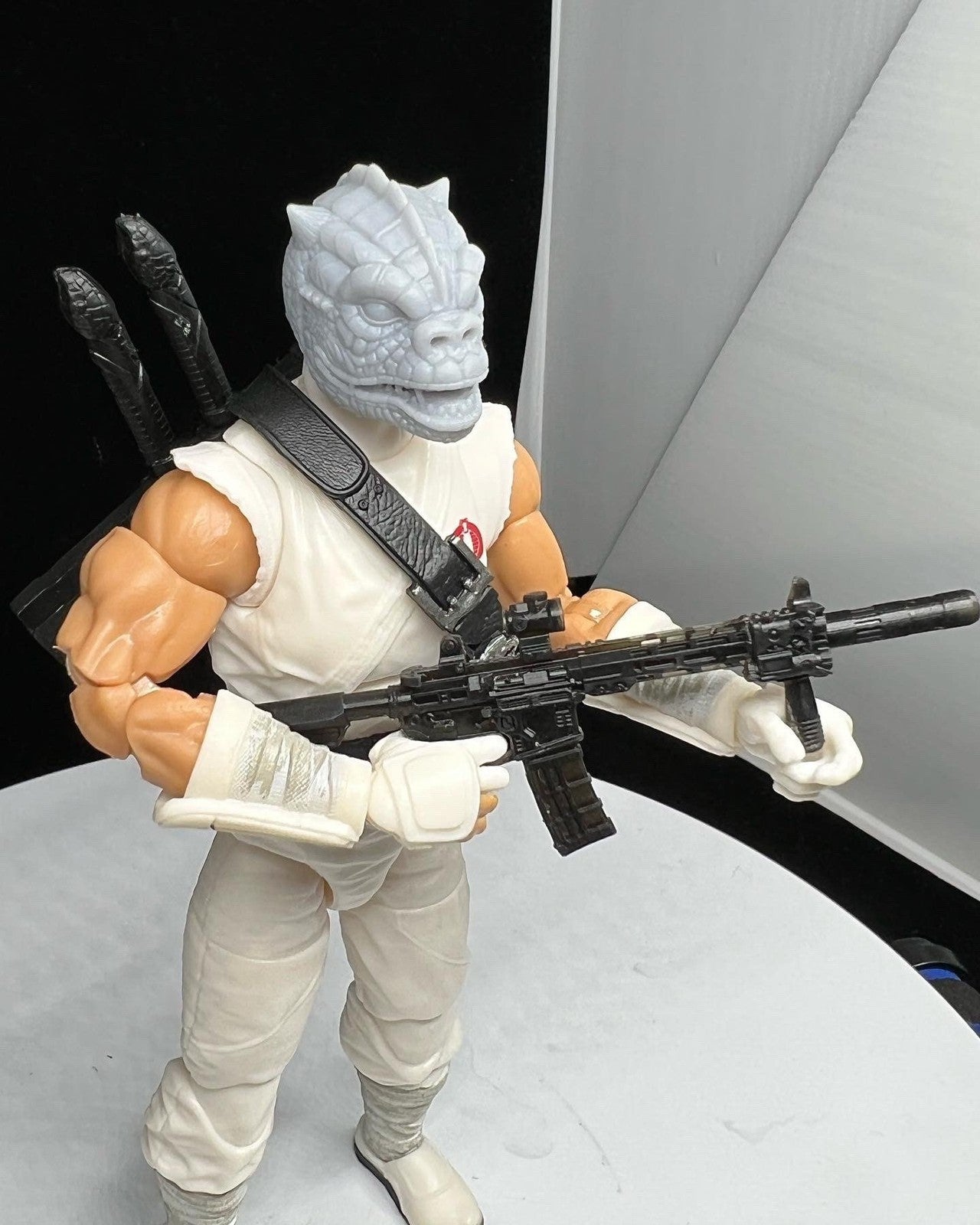 Bossk 1:12 custom head sculpt black series GI Joe Classified mezco 1/12