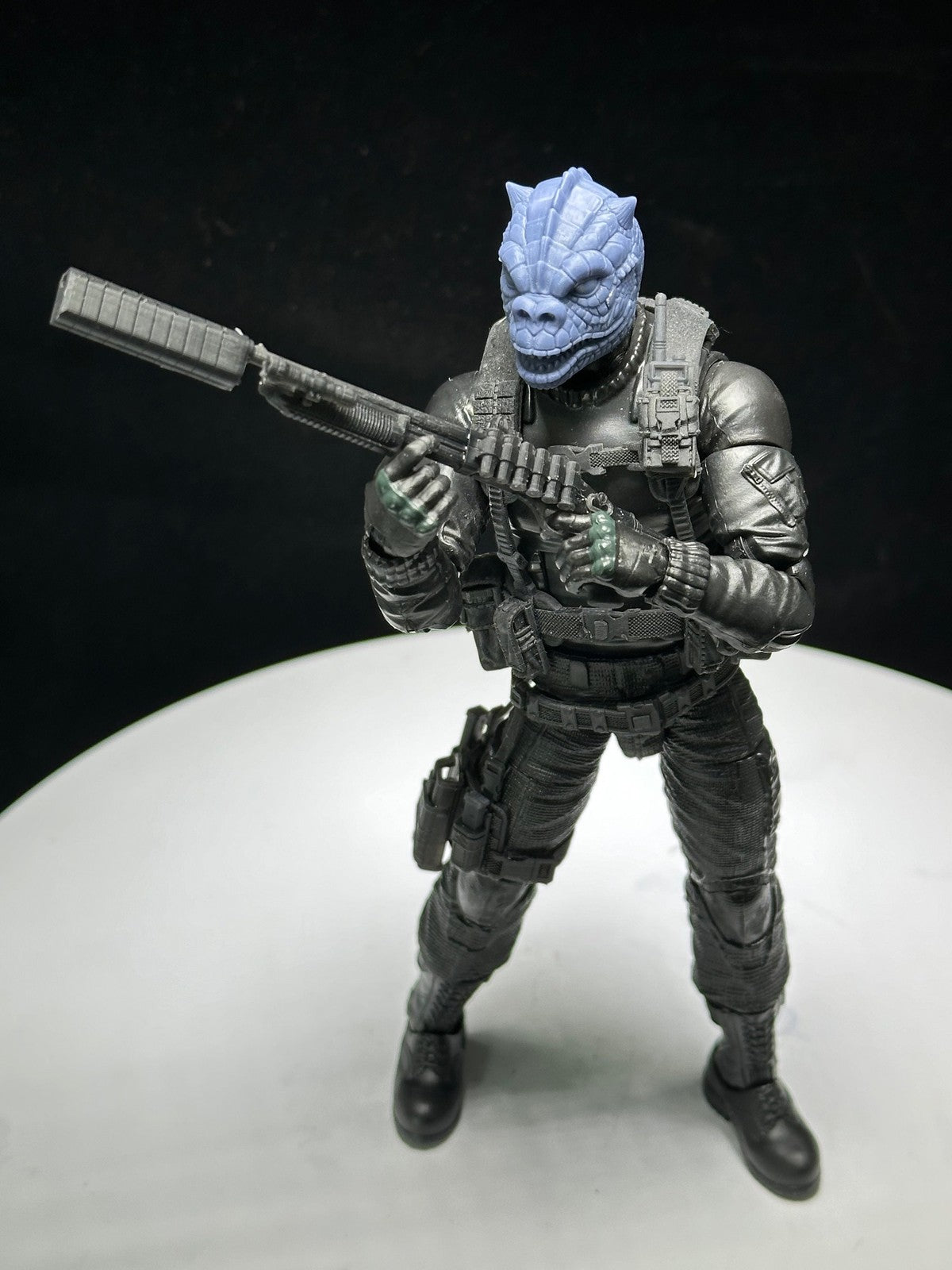 Bossk 1:12 custom head sculpt black series GI Joe Classified mezco 1/12