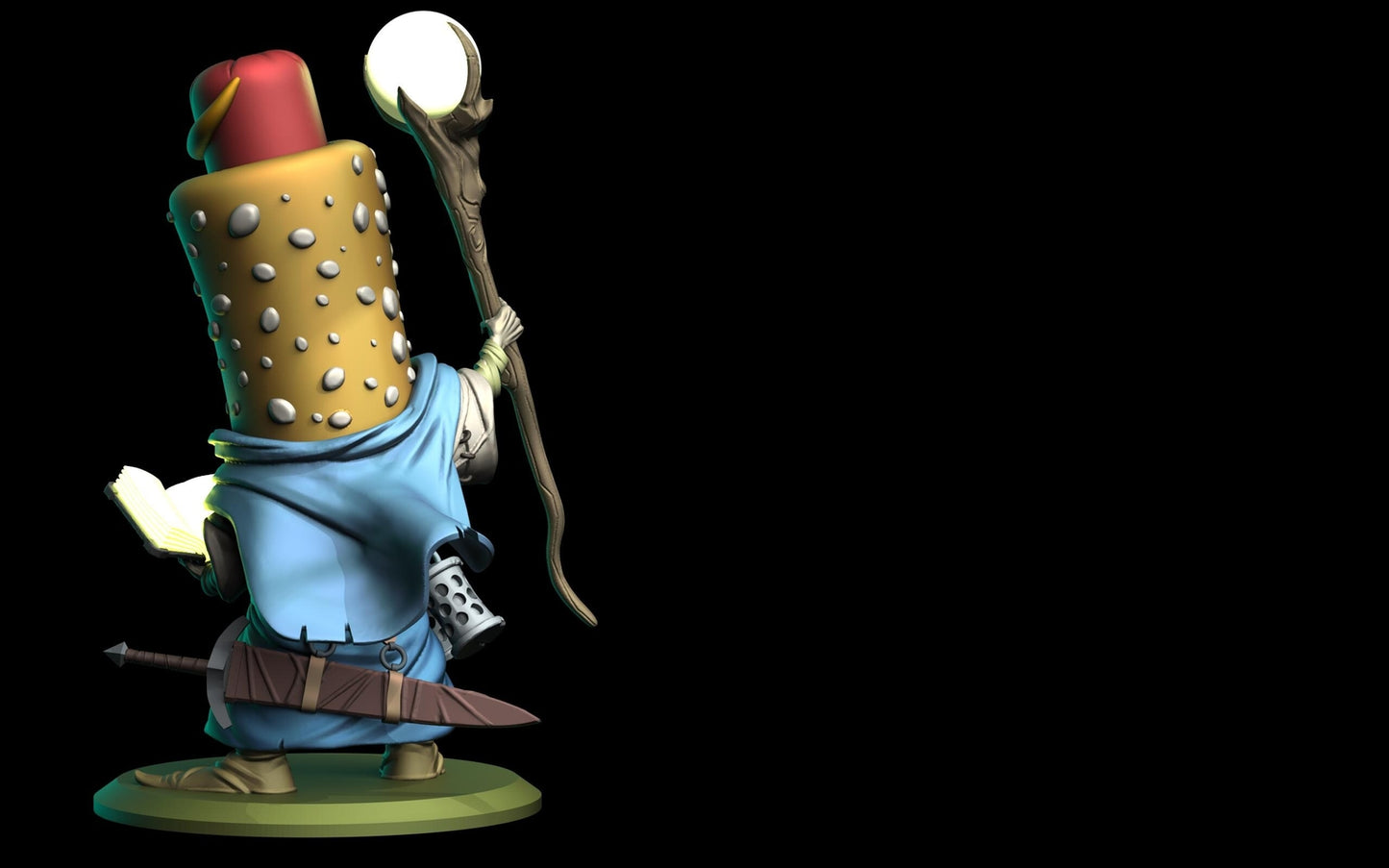 Hot Dog Necromancer--Food Fight! tabletop gaming DnD 32mm | 75MM