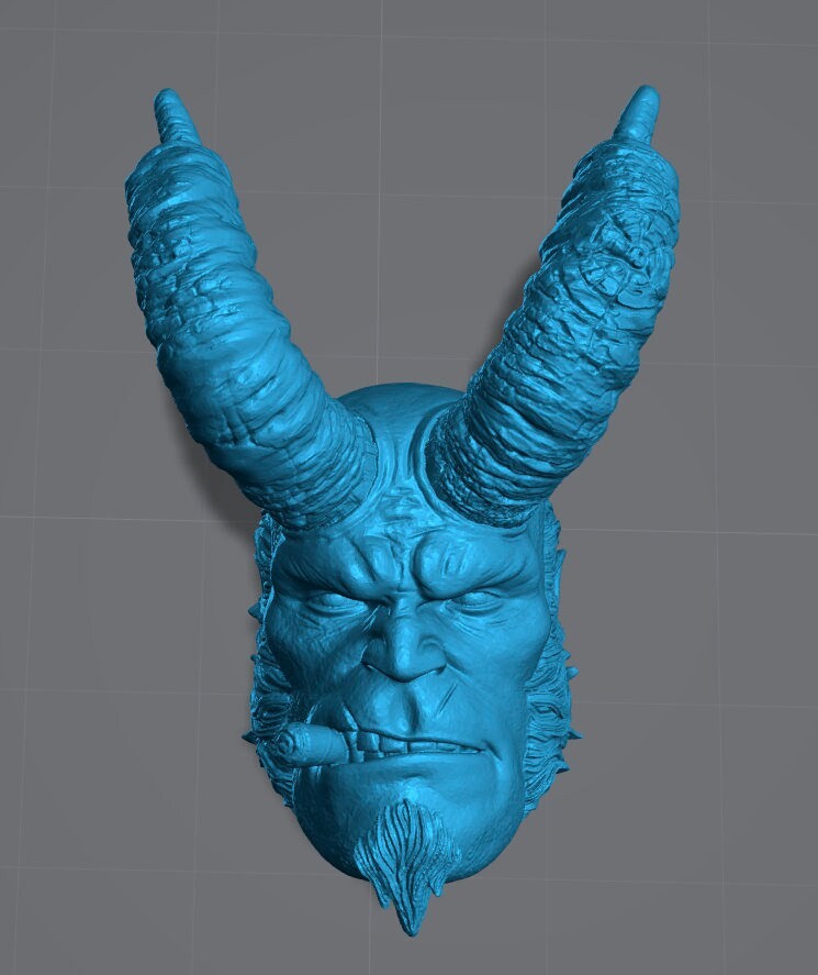 HellBoy custom 6" action figure custom head set mezco one12, 1000toys, Figma, c