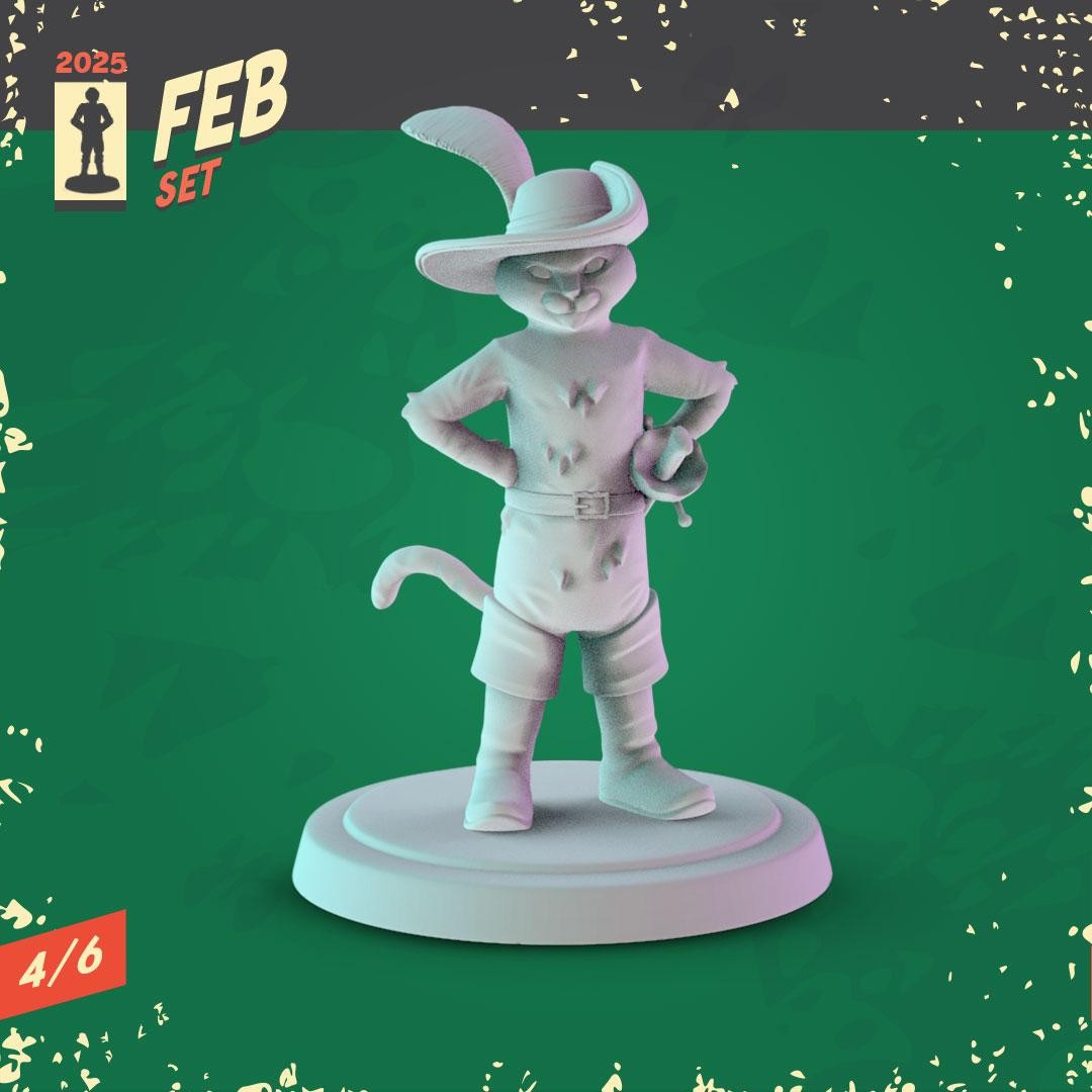 Skrek Miniatures - complete set 36mm Dioramas, tabletop RPGs. Designed by Pop M