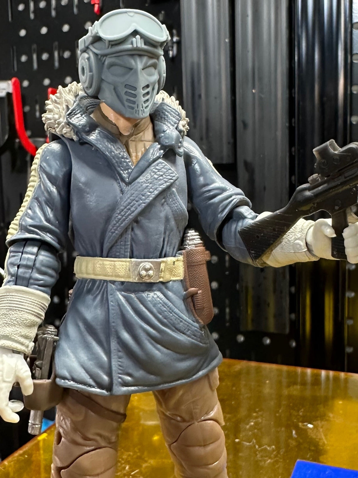 Cobra Snow Serpent Viper Helmet GI Joe Classified 1/12 scale head unpainted 1:1