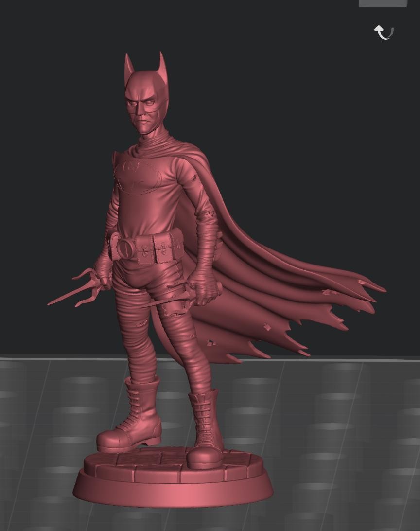 Necrobat ZOMBIE-CON : The Walking Nerds 32mm gaming miniature batman