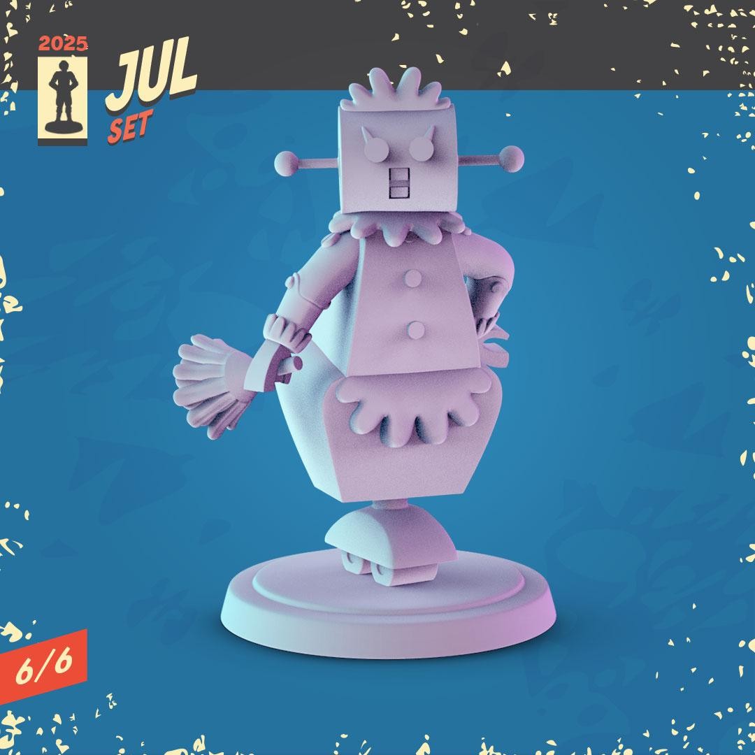 The Jetsons 3d printed mini's Popmini 34mm nostalgia Cartoon