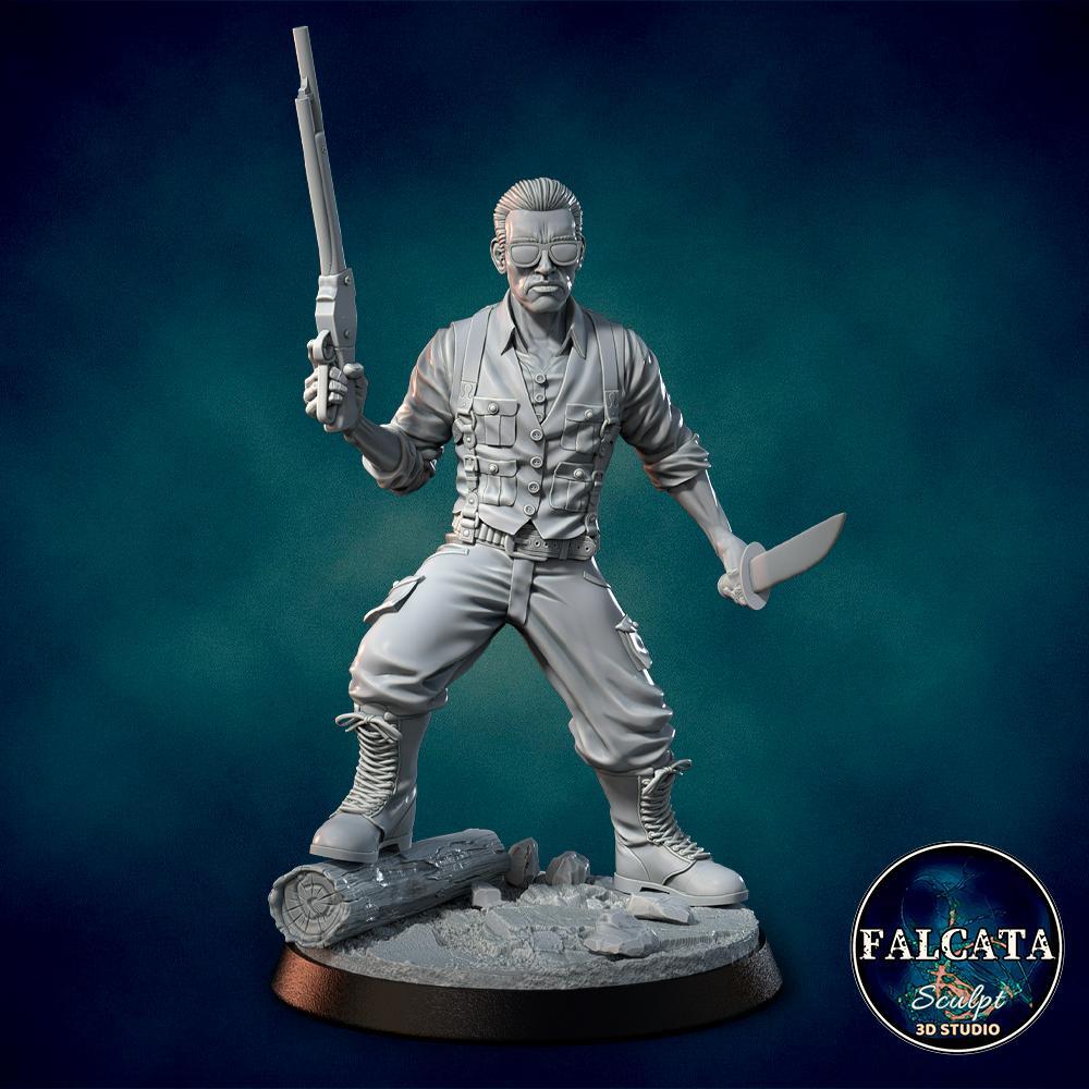 ARNULD SCHWARZENBERG -- Arkham's Nightmare DnD 32mm terminator