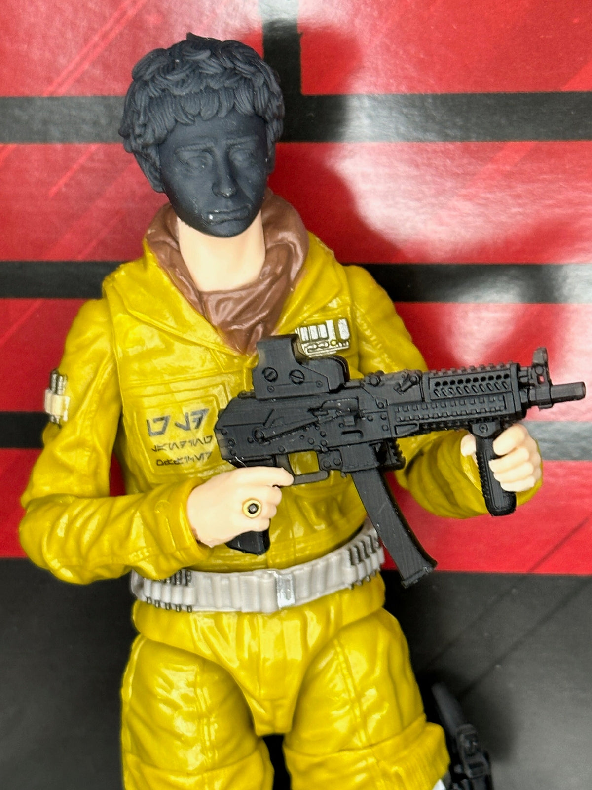 not Morty Smith 1/12 scale head unpainted GI Joe Classified, mezco, neca, black