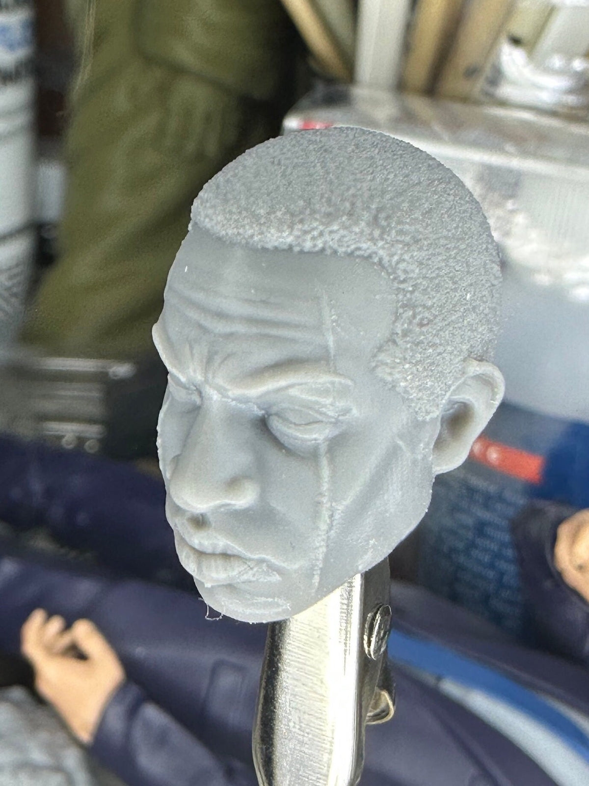 Kang Jonathan Majors head sculpt 2 Marvel Legends GI Joe Classified 1/12 scale