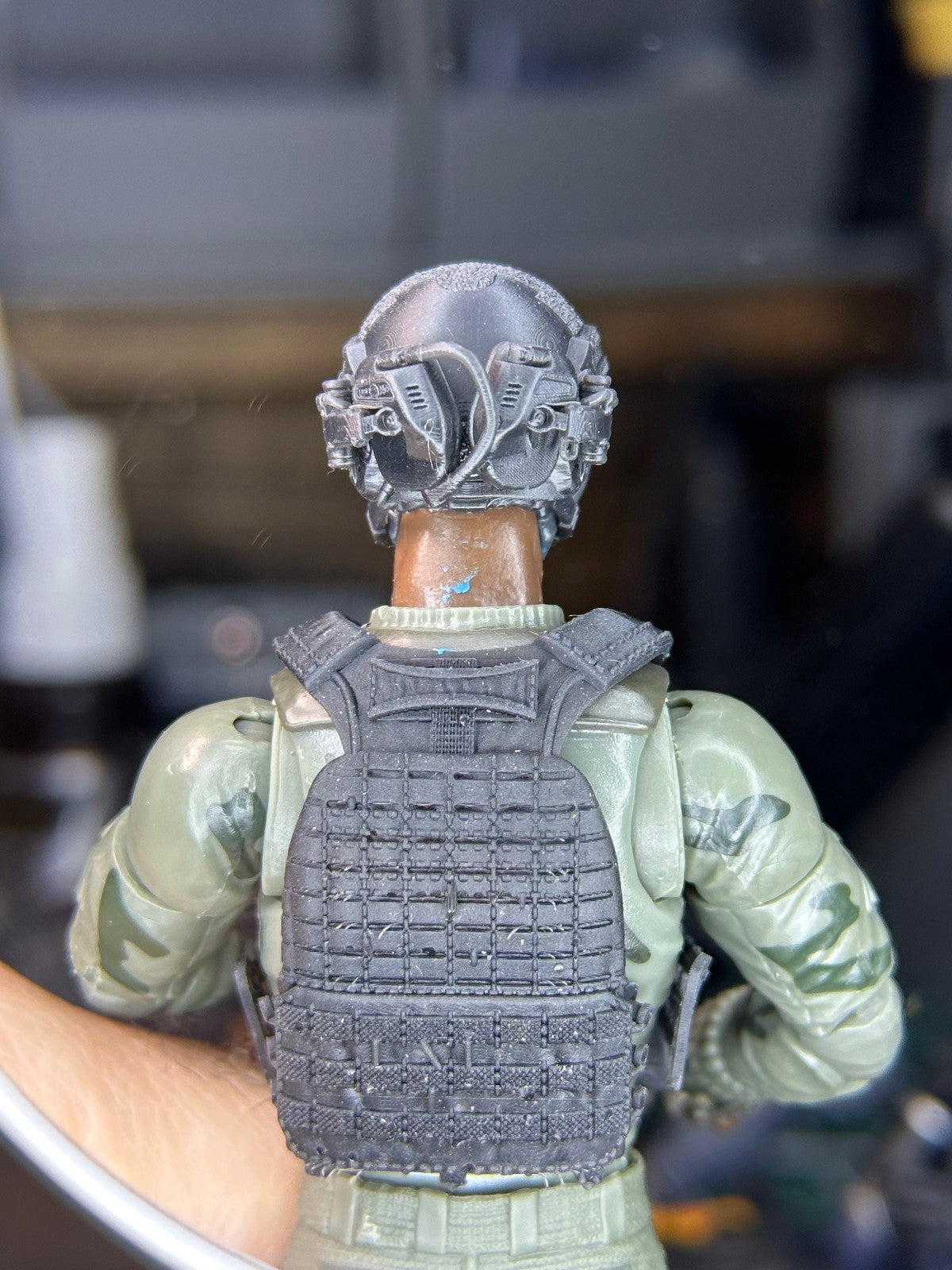 Ballistic Helmet for 6 inch Action Figures: GI Joe, Mezco, Neca, Black Series