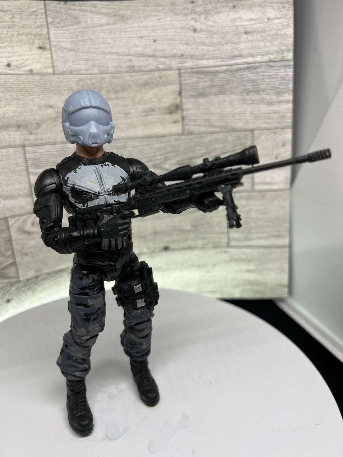 Wild Weasel G.I. Joe 1:12 head sculpt 3d printed resin