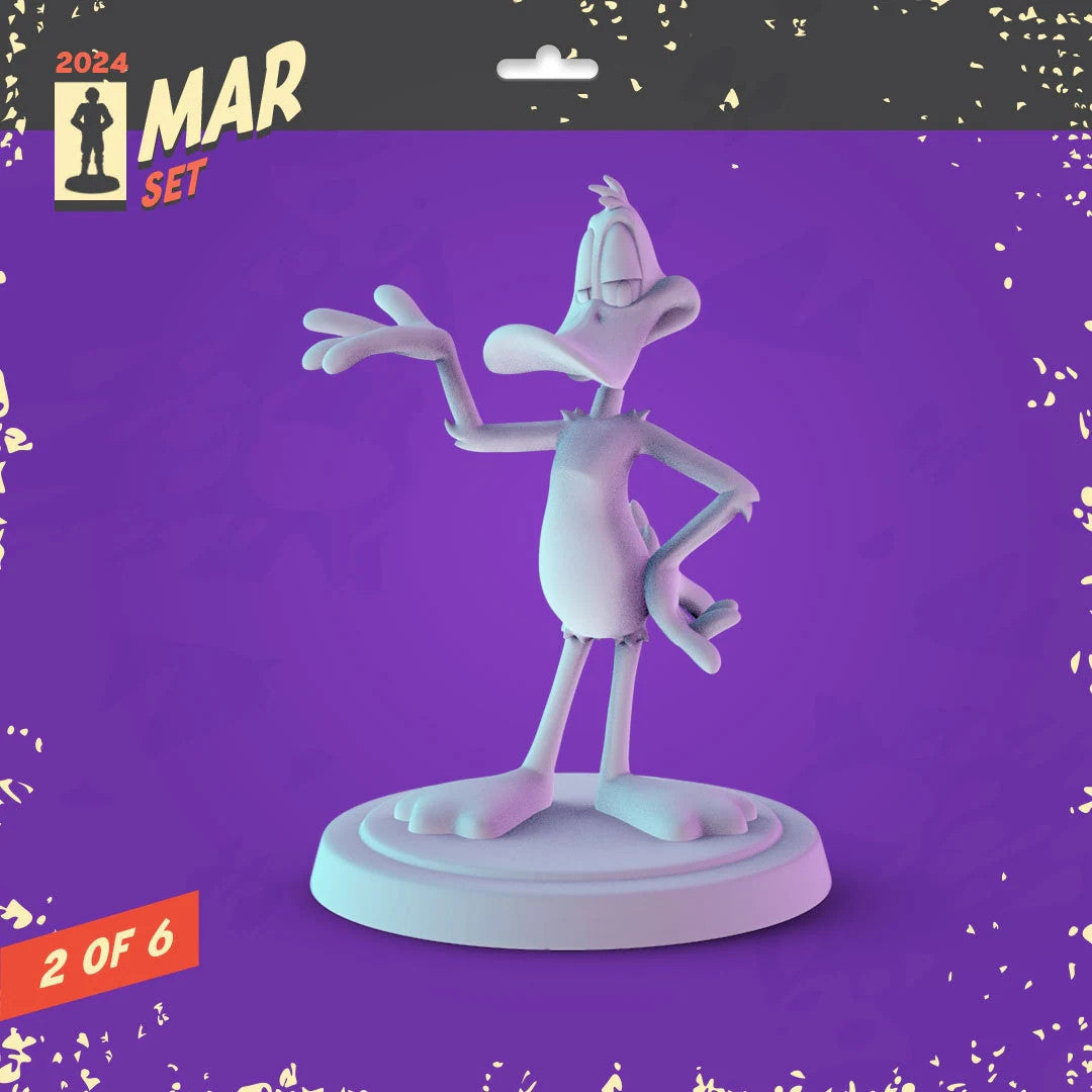 Classic Cartoon 34mm Minis tabletop gaming, DnD Looney Tunes