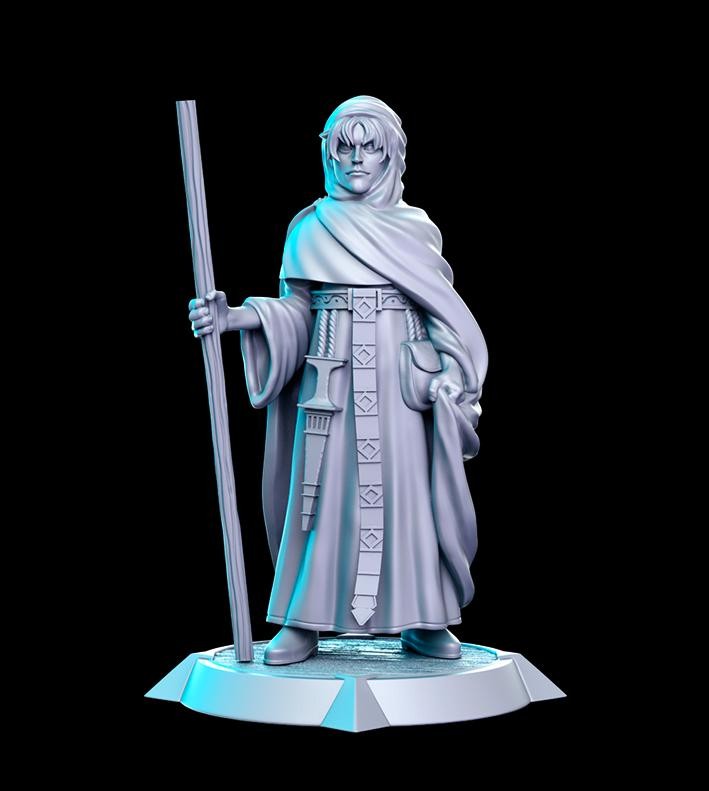 Western RPG Vol 2 Full Set DnD Miniature, Tabletop RPG DnD Mini, D&D Figurines,